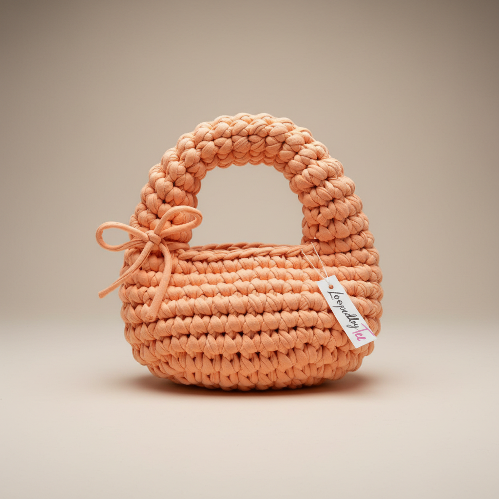 Mini strapless Hobo Bag